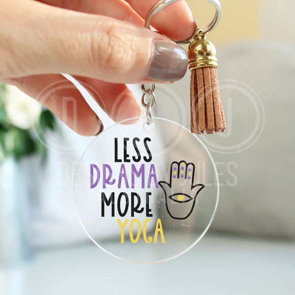 Yoga Keyrings