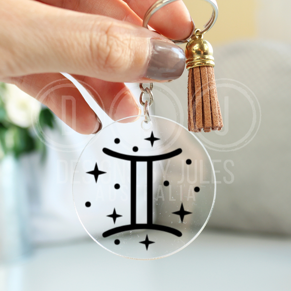 Starsign Keyrings