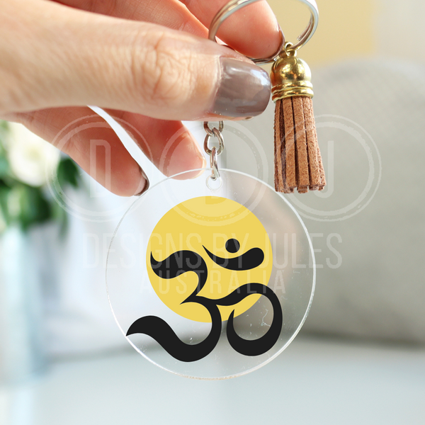 Yoga Keyrings