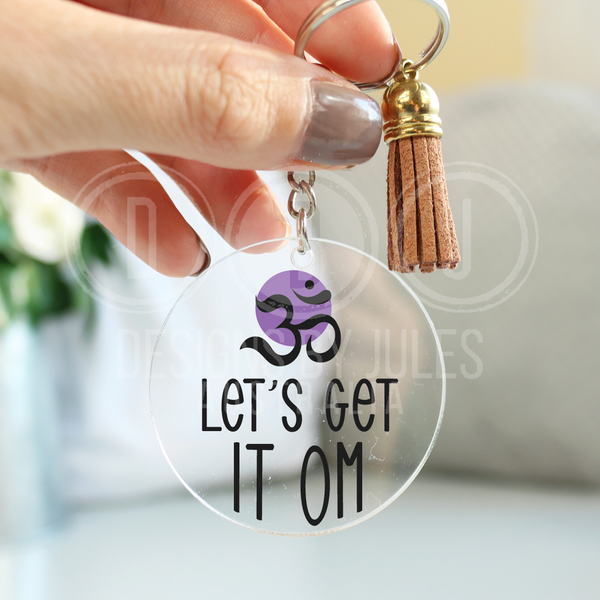 Yoga Keyrings