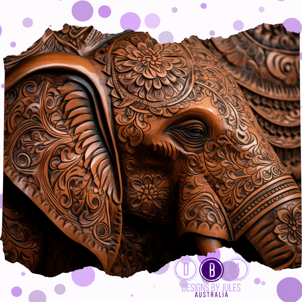 Wooden Elephant