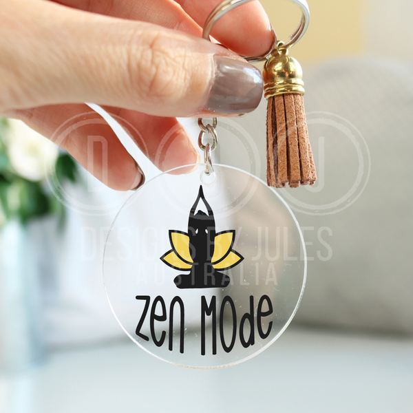 Yoga Keyrings