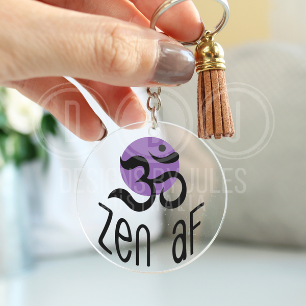 Yoga Keyrings