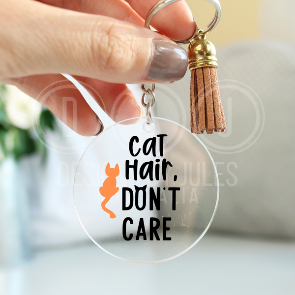 Cat Parent Keyring