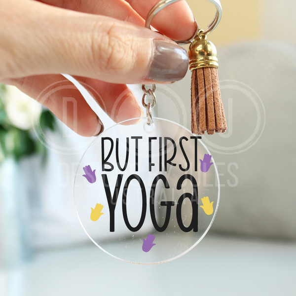 Yoga Keyrings