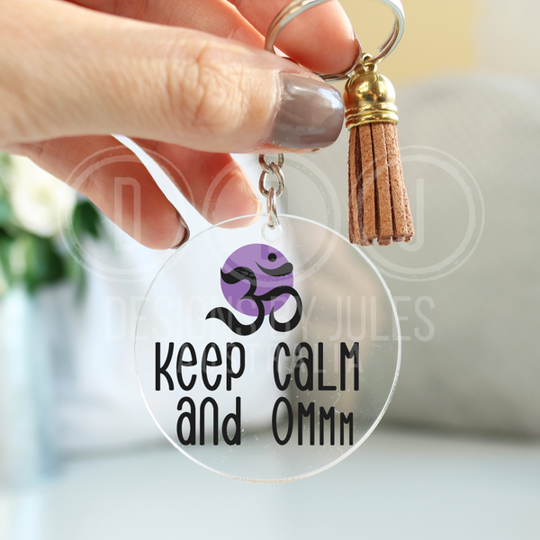 Yoga Keyrings