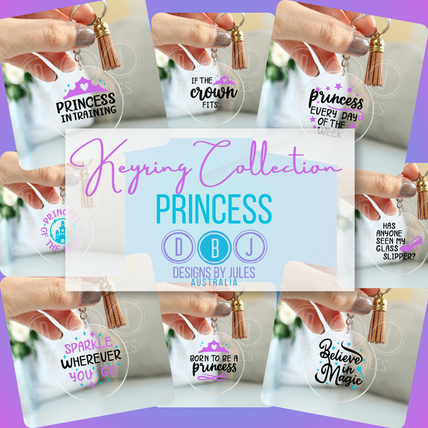 Princess Keyrings