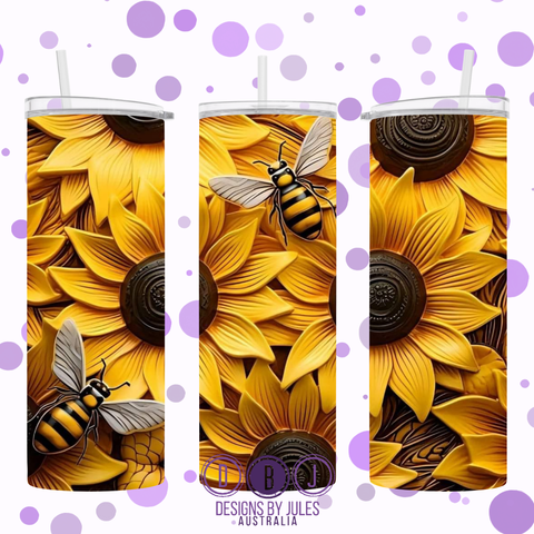 Sunflower Bees