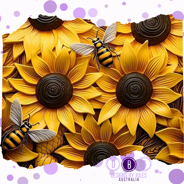 Sunflower Bees