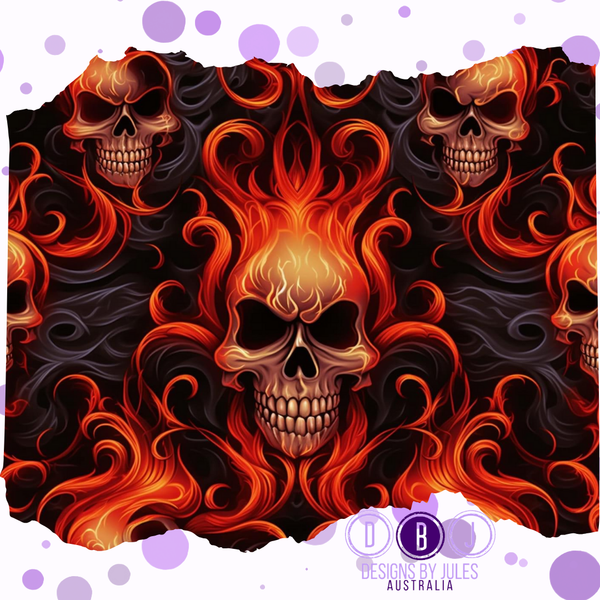 Skulls on Fire