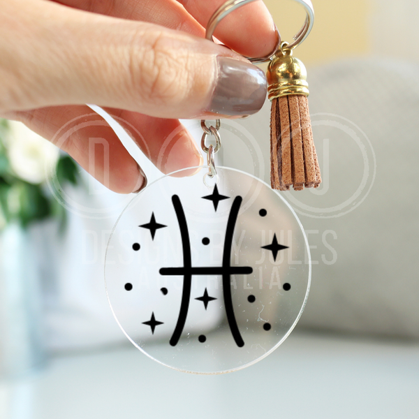 Starsign Keyrings