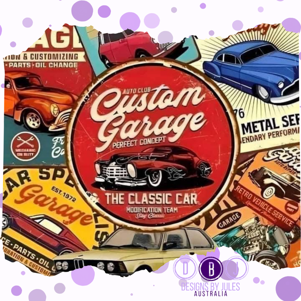 Vintage Custom Garage