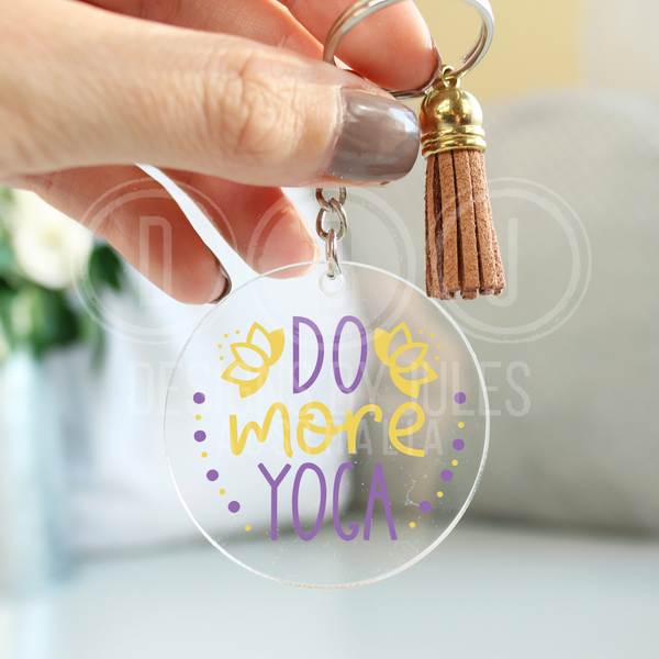 Yoga Keyrings