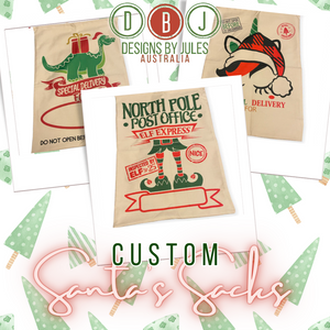 Custom Santa Sacks