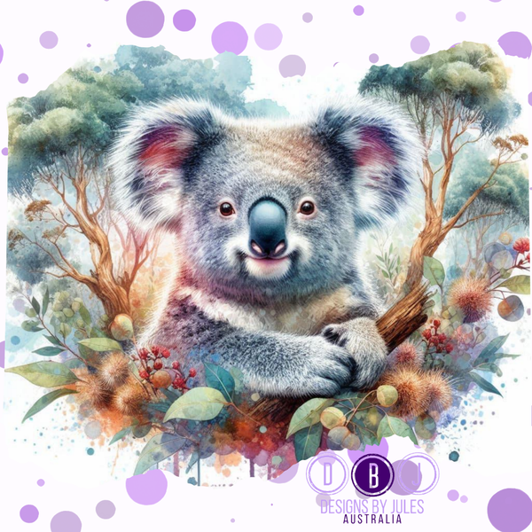 Koala amongst the Eucalyptus