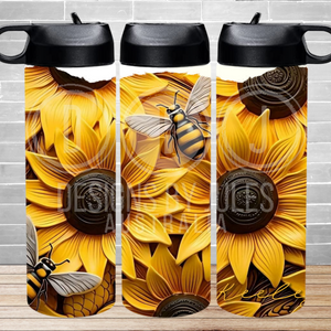 Sunflower Bees