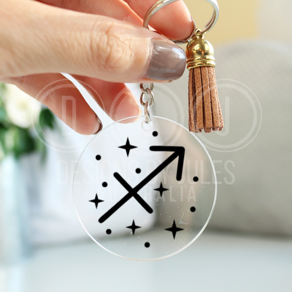 Starsign Keyrings