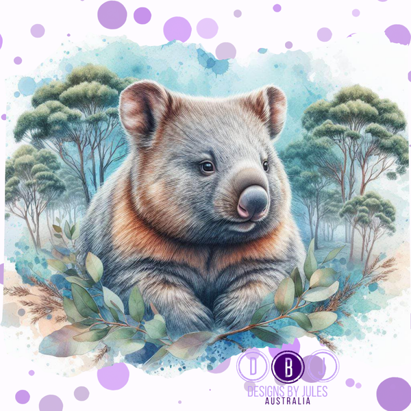 HairyNose Wombat in the Bush