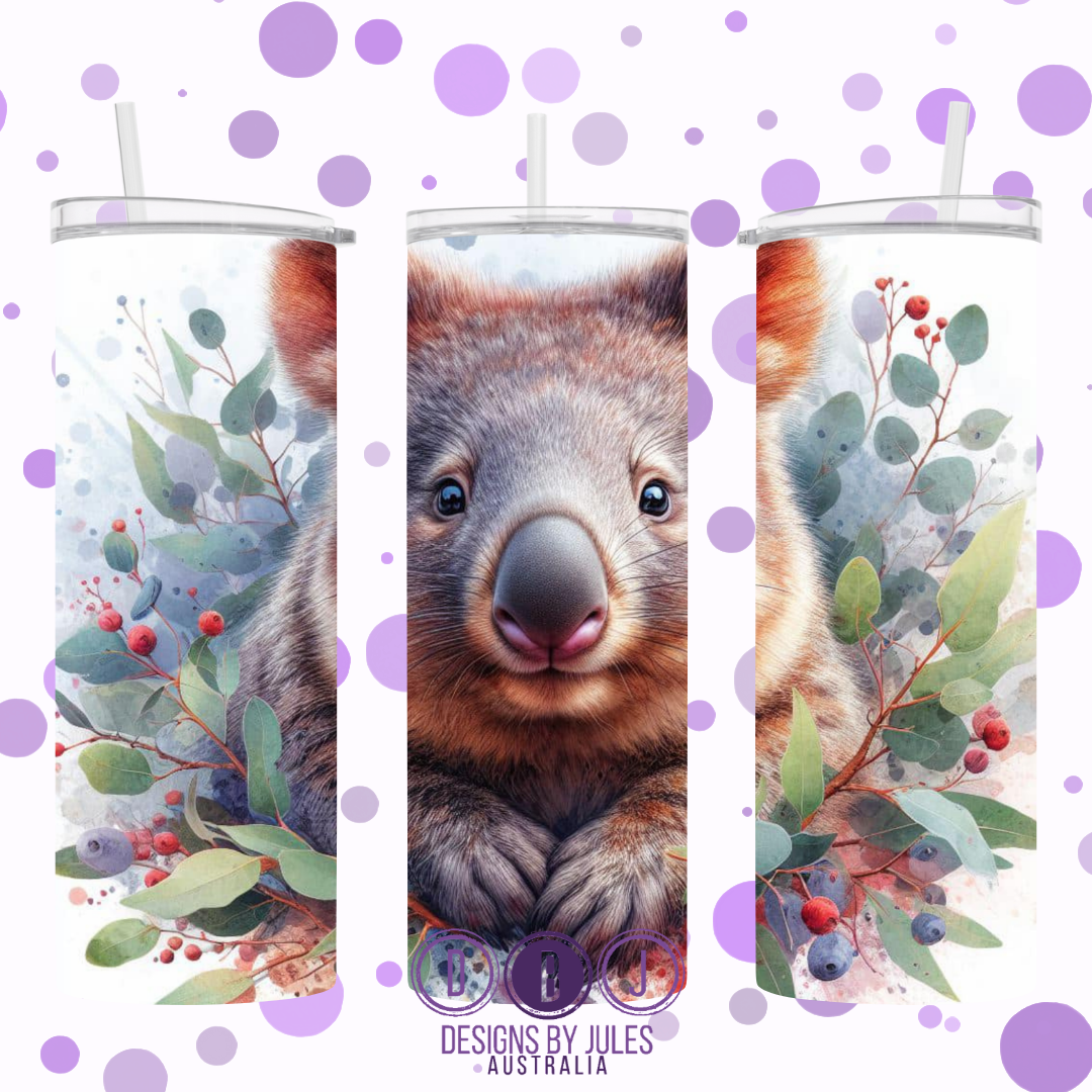 Wombat in the Flora