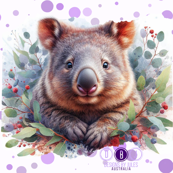 Wombat in the Flora