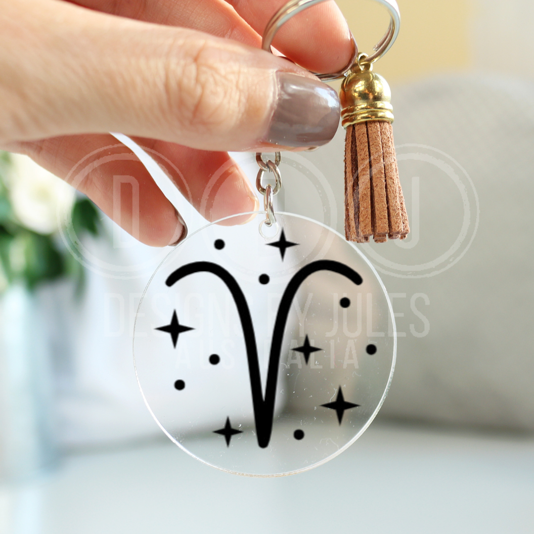 Starsign Keyrings