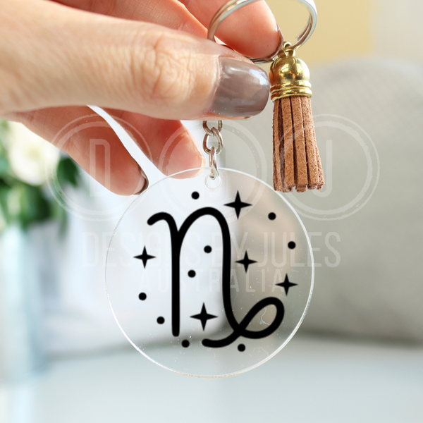 Starsign Keyrings